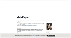 Desktop Screenshot of majaenglund.blogg.se