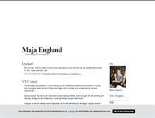 Tablet Screenshot of majaenglund.blogg.se