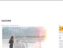 Tablet Screenshot of carrew.blogg.se