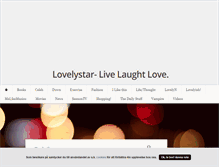 Tablet Screenshot of lovelystar.blogg.se
