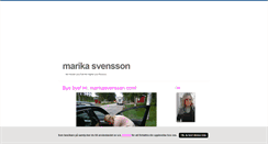 Desktop Screenshot of marikasvensson.blogg.se