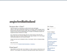 Tablet Screenshot of anqiochmillaithailand.blogg.se
