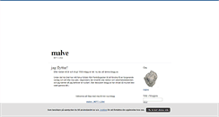 Desktop Screenshot of malves.blogg.se