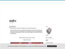 Tablet Screenshot of malves.blogg.se
