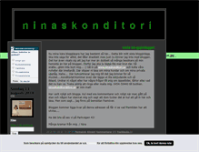 Tablet Screenshot of ninaskonditori.blogg.se
