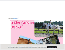Tablet Screenshot of lindhadressyr.blogg.se