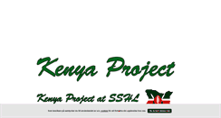 Desktop Screenshot of kenyaproject.blogg.se