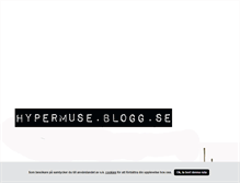 Tablet Screenshot of hypermuse.blogg.se