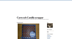 Desktop Screenshot of carroochcamillascrappar.blogg.se
