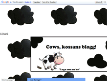 Tablet Screenshot of cows.blogg.se
