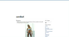 Desktop Screenshot of carolinel.blogg.se
