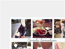 Tablet Screenshot of corneliasamuelsson.blogg.se