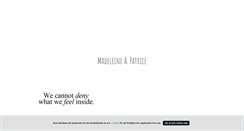 Desktop Screenshot of madeleinepatrice.blogg.se