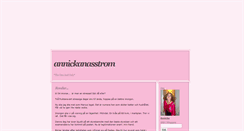 Desktop Screenshot of annickanasstrom.blogg.se