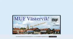 Desktop Screenshot of mufvastervik.blogg.se