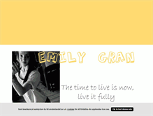 Tablet Screenshot of eemiilygran.blogg.se