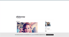 Desktop Screenshot of elainerose.blogg.se