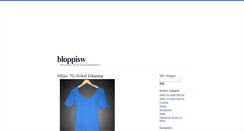 Desktop Screenshot of bloppisw.blogg.se