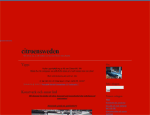 Tablet Screenshot of citroensweden.blogg.se