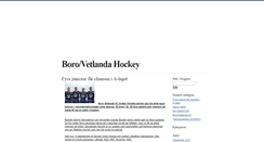 Desktop Screenshot of borovhc.blogg.se