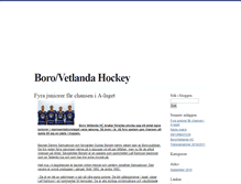 Tablet Screenshot of borovhc.blogg.se