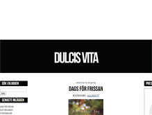 Tablet Screenshot of dulcisvita.blogg.se