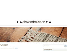 Tablet Screenshot of alllexandraziman.blogg.se