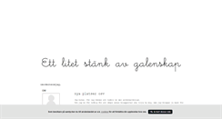 Desktop Screenshot of omodernsomjag.blogg.se