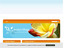Tablet Screenshot of jenny1981.blogg.se