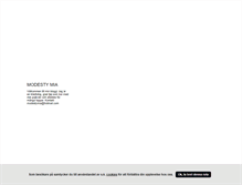 Tablet Screenshot of modestymia.blogg.se