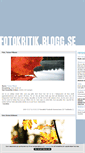 Mobile Screenshot of fotokritik.blogg.se