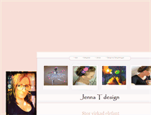 Tablet Screenshot of jennatdesign.blogg.se