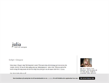 Tablet Screenshot of juliapetersson.blogg.se