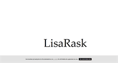 Desktop Screenshot of lisaraskk.blogg.se