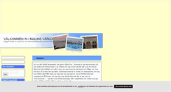 Desktop Screenshot of malinv.blogg.se