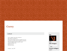 Tablet Screenshot of curry.blogg.se