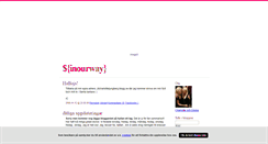 Desktop Screenshot of inourway.blogg.se