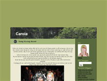 Tablet Screenshot of carolap.blogg.se