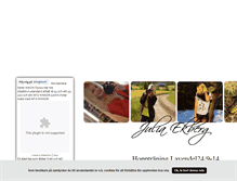 Tablet Screenshot of juliaekberg.blogg.se
