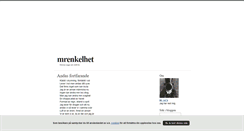 Desktop Screenshot of mrenkelhet.blogg.se
