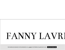 Tablet Screenshot of lavrefanny.blogg.se