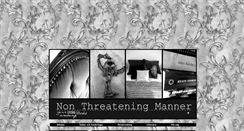 Desktop Screenshot of nonthreateningmanner.blogg.se