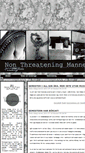 Mobile Screenshot of nonthreateningmanner.blogg.se