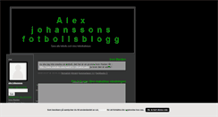 Desktop Screenshot of fotball.blogg.se