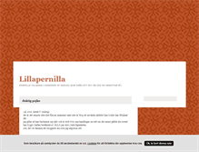 Tablet Screenshot of lillapernilla.blogg.se