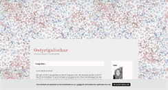 Desktop Screenshot of ostyrigalockar.blogg.se