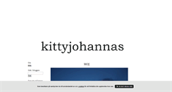 Desktop Screenshot of kittyjohannas.blogg.se