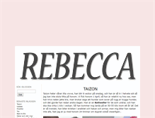 Tablet Screenshot of beccasss.blogg.se