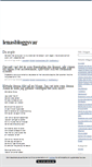 Mobile Screenshot of lenasbloggsvar.blogg.se