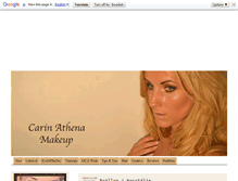 Tablet Screenshot of carinathenamakeup.blogg.se